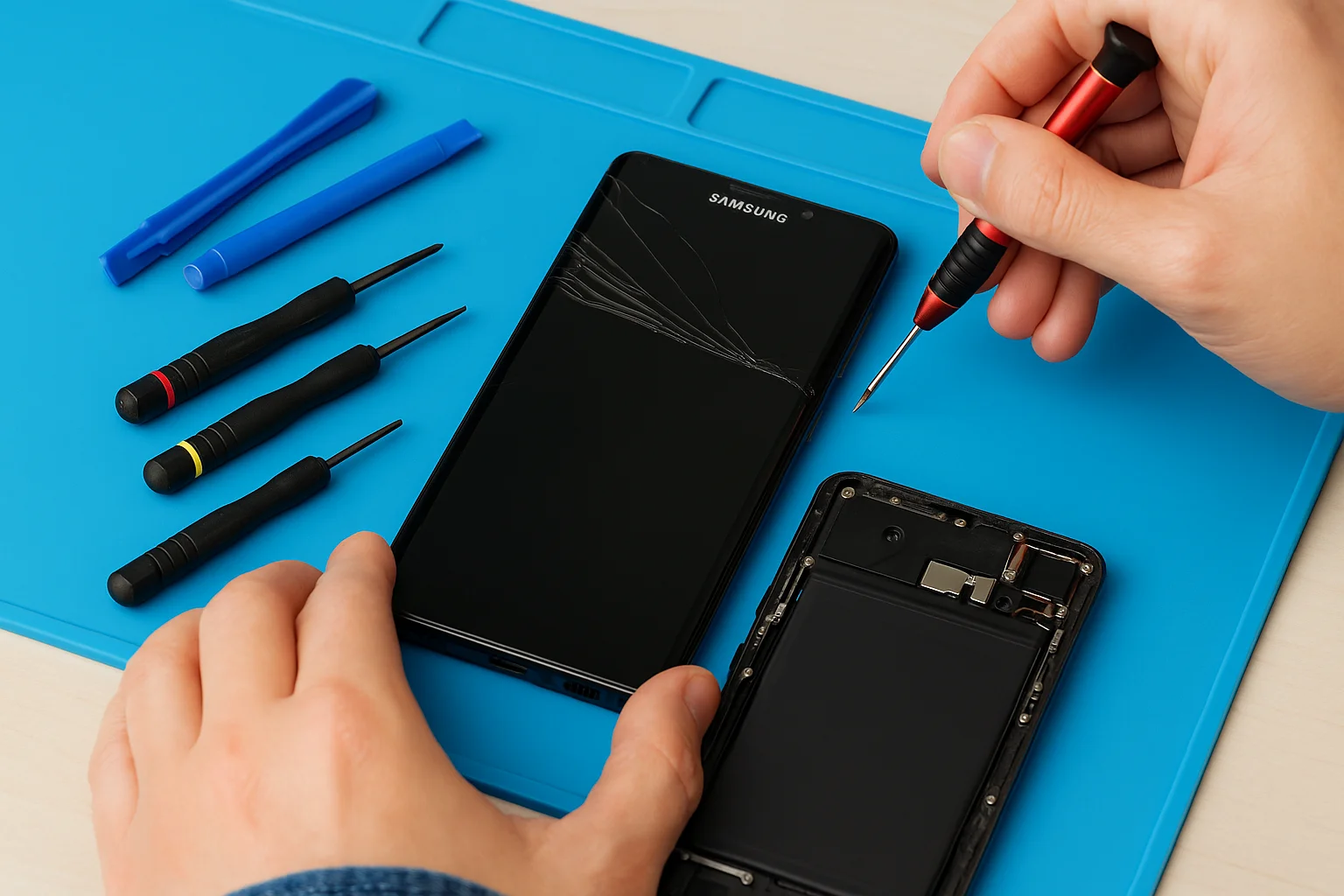 Samsung telefon javítása szakszerűen és gyorsan