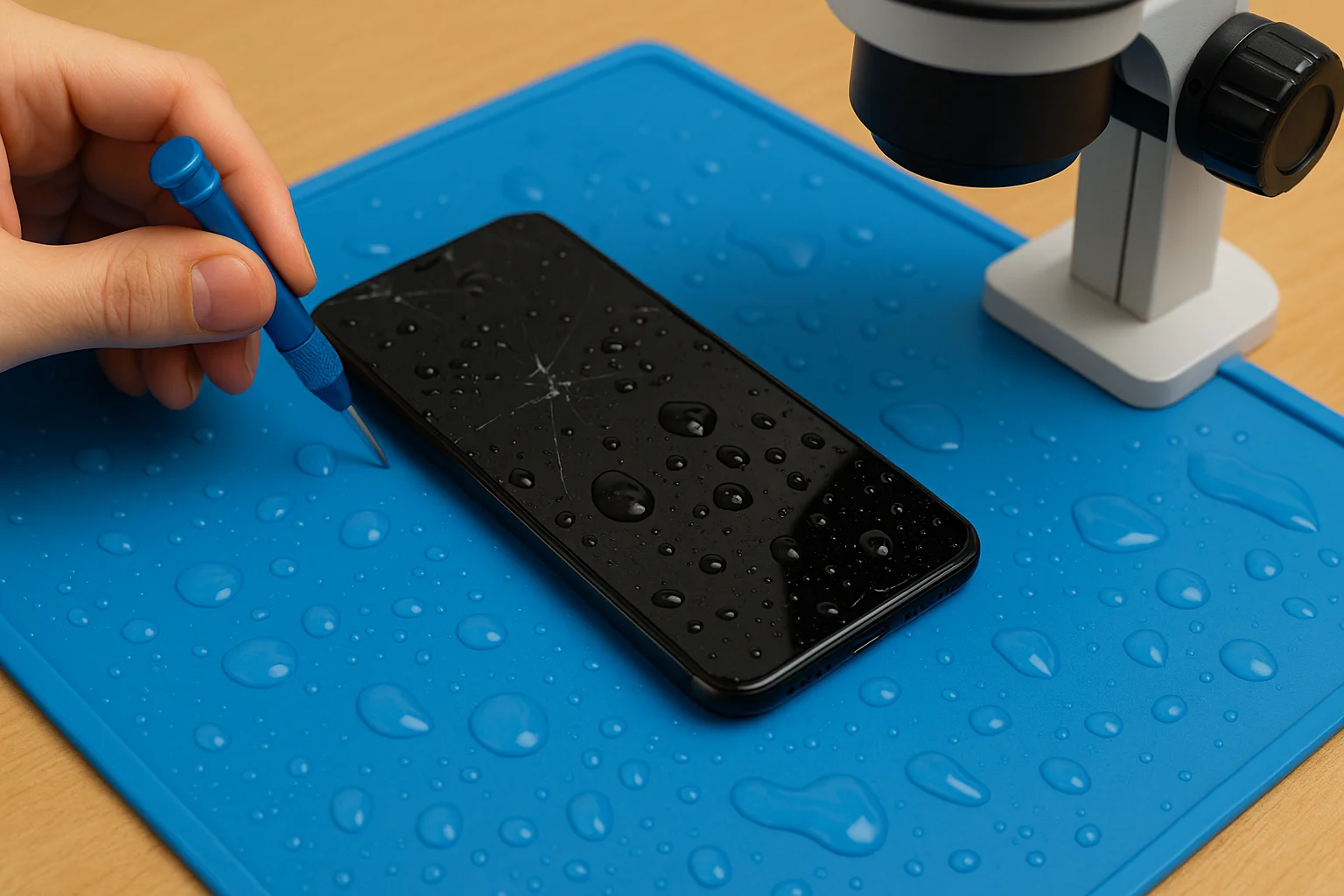 Beázott iPhone javítása szakszerűen, szervizben