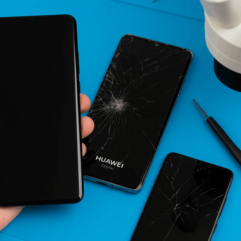 huawei kijelző csere