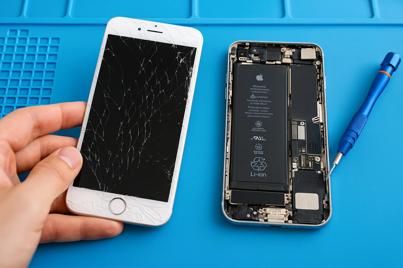 iPhone készülékek kijelző cseréje