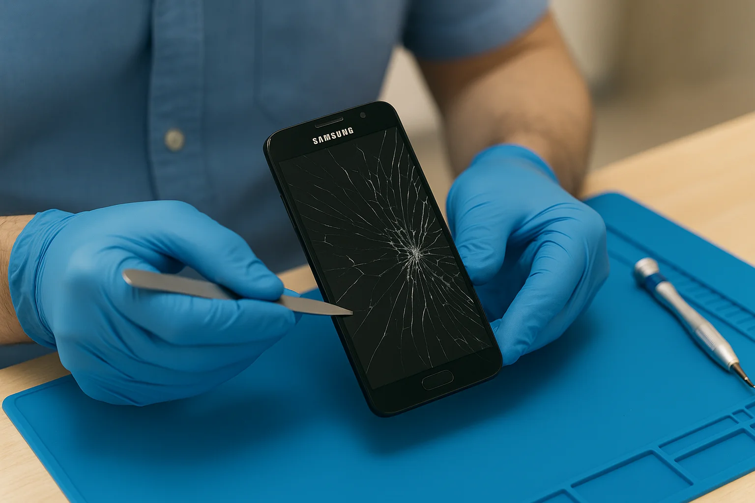 Samsung kijelző csere Budán